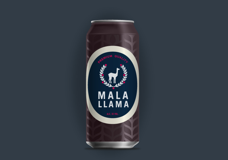 Malallama-logotipo-marca-cerveza-branding